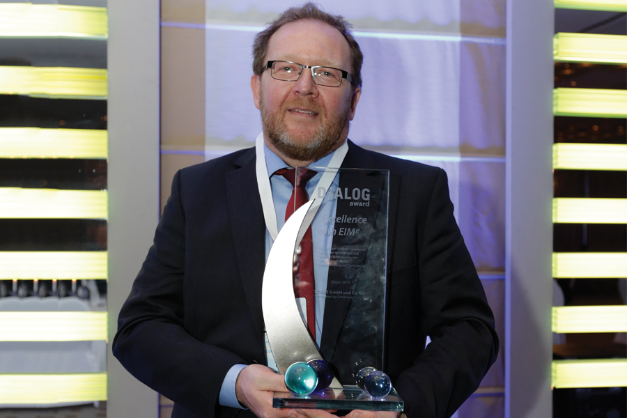 Ralf Klemm, Leiter IT, von der TIGGES Gmbh & Co. KG - Gewinner des DiALOG-Award 2015
